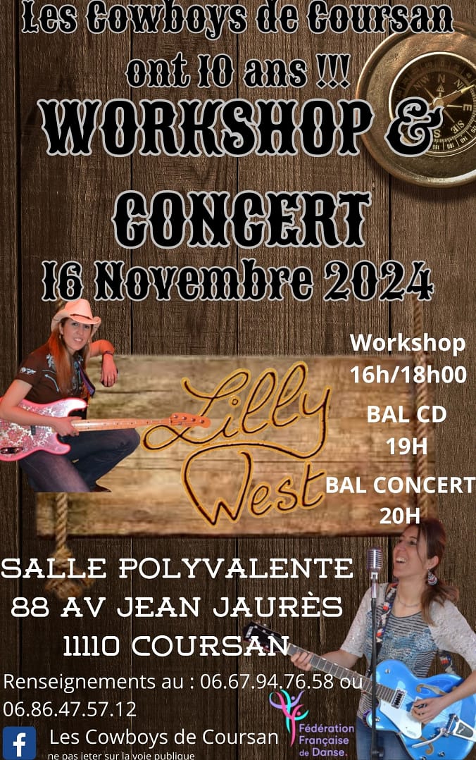 2024 11 16 Coursan Affiche Lilly West